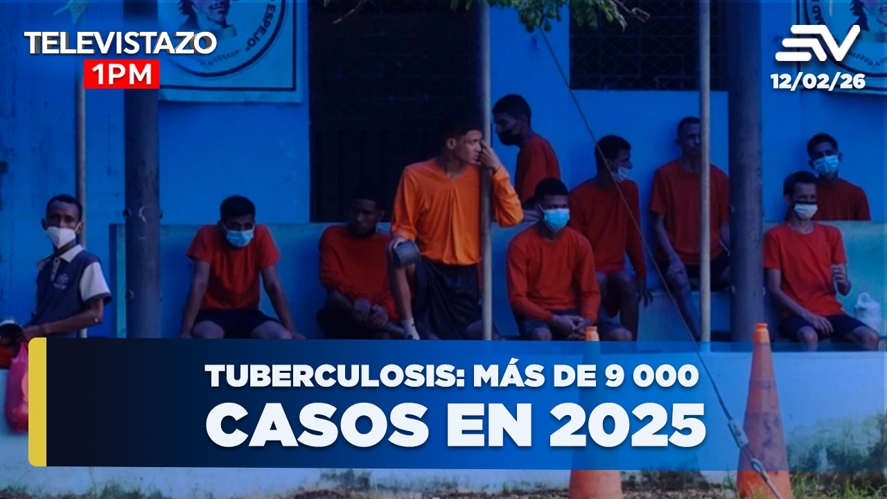 Tuberculosis: Más de 9 000 casos en 2025  | Televistazo 1PM🔴 13 febrero 2026