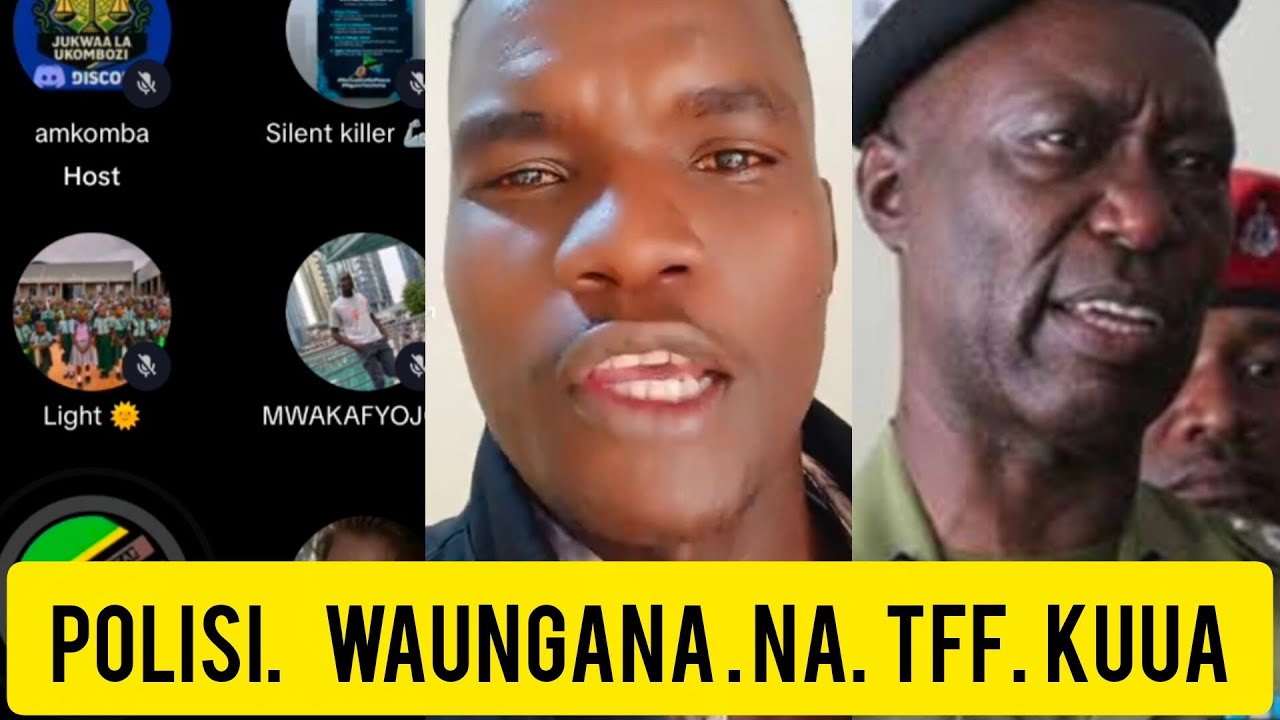 POLISI WAJIUNGA NA TFF KUMALIZA WATU WA CCM MTAANI 