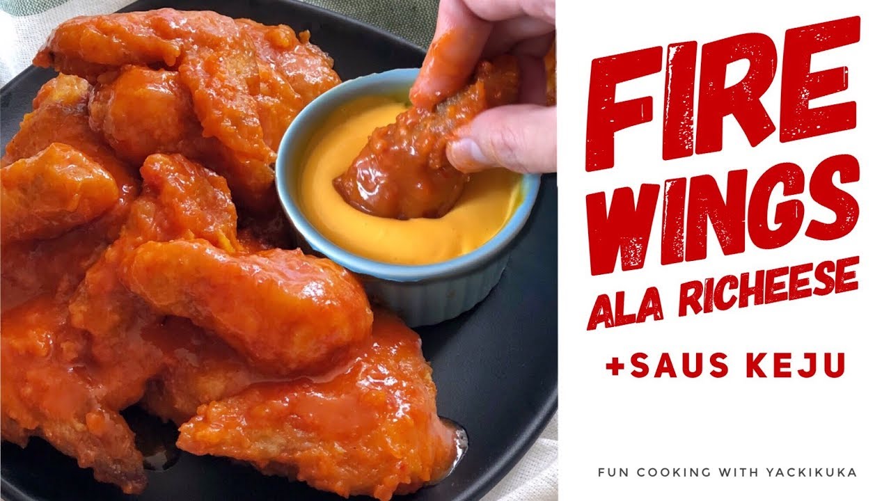 RICHEESE FIRE WINGS • anti ribet n enak