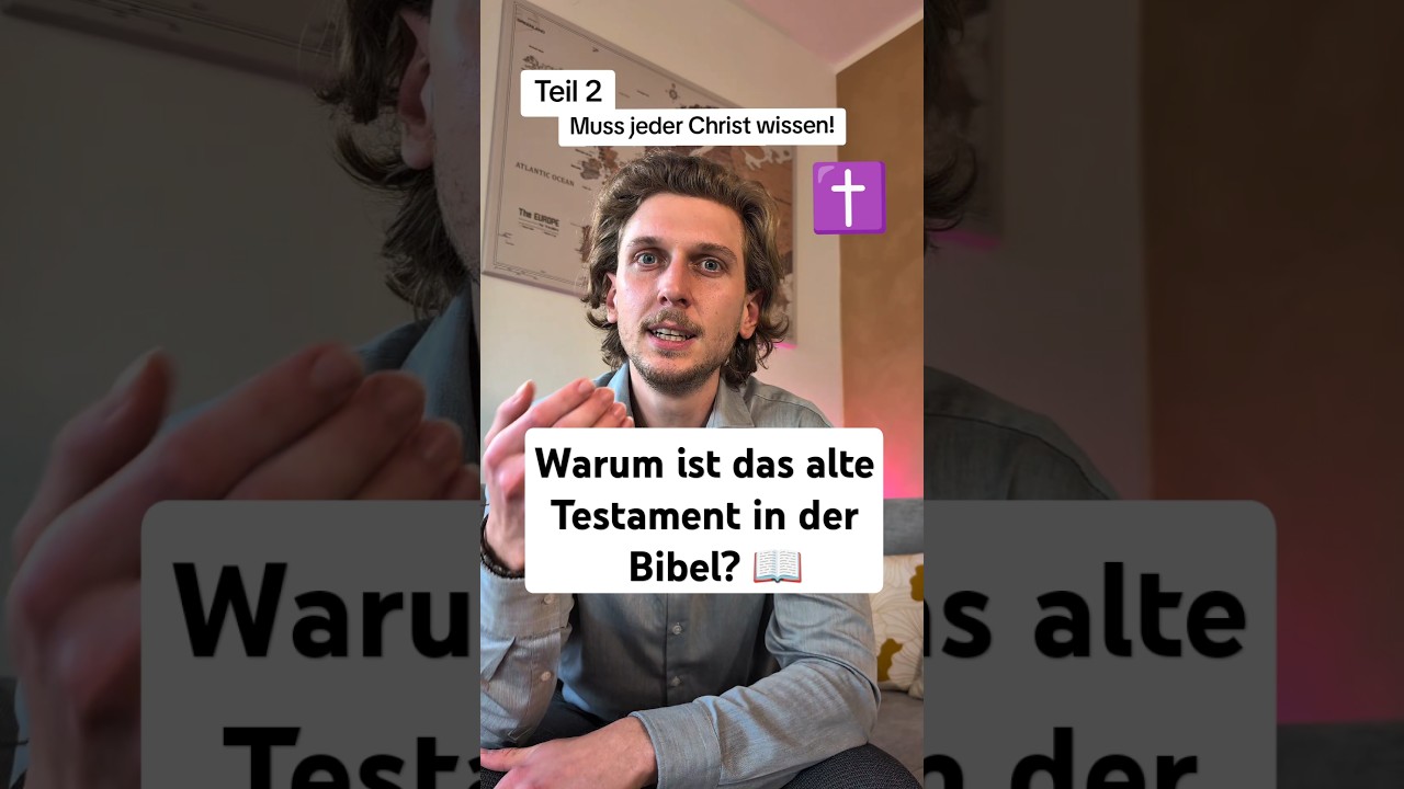 Muss jeder Christ wissen: Warum ist das alte Testament in der Bibel? #christentum #quiz #jesus