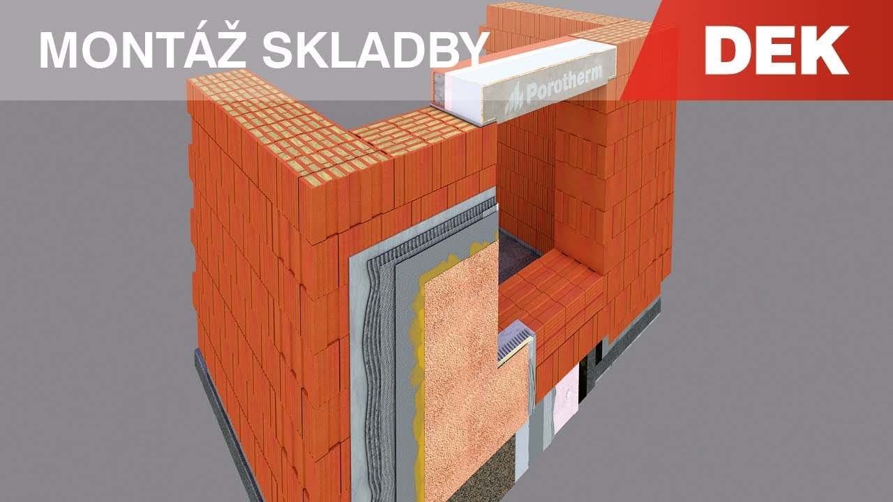 OBVODOVÁ STĚNA POROTHERM 44 T PROFI