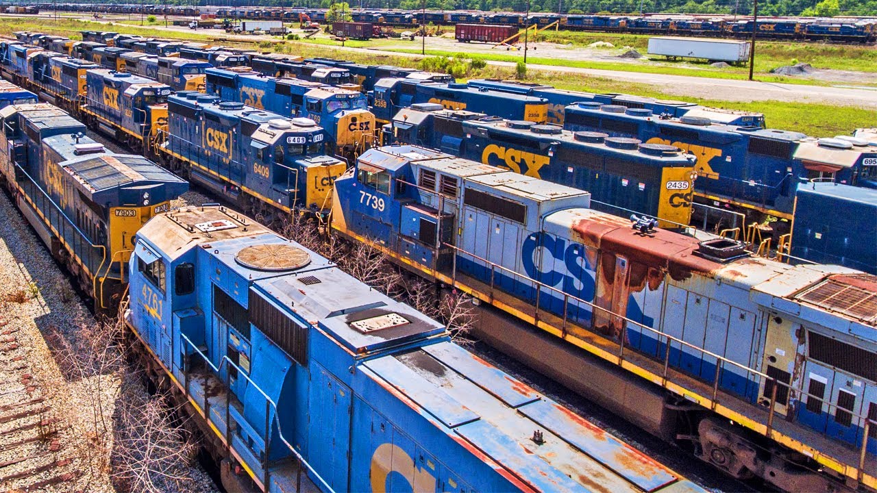 DEAD LINES | Huge Locomotive Storage Yard