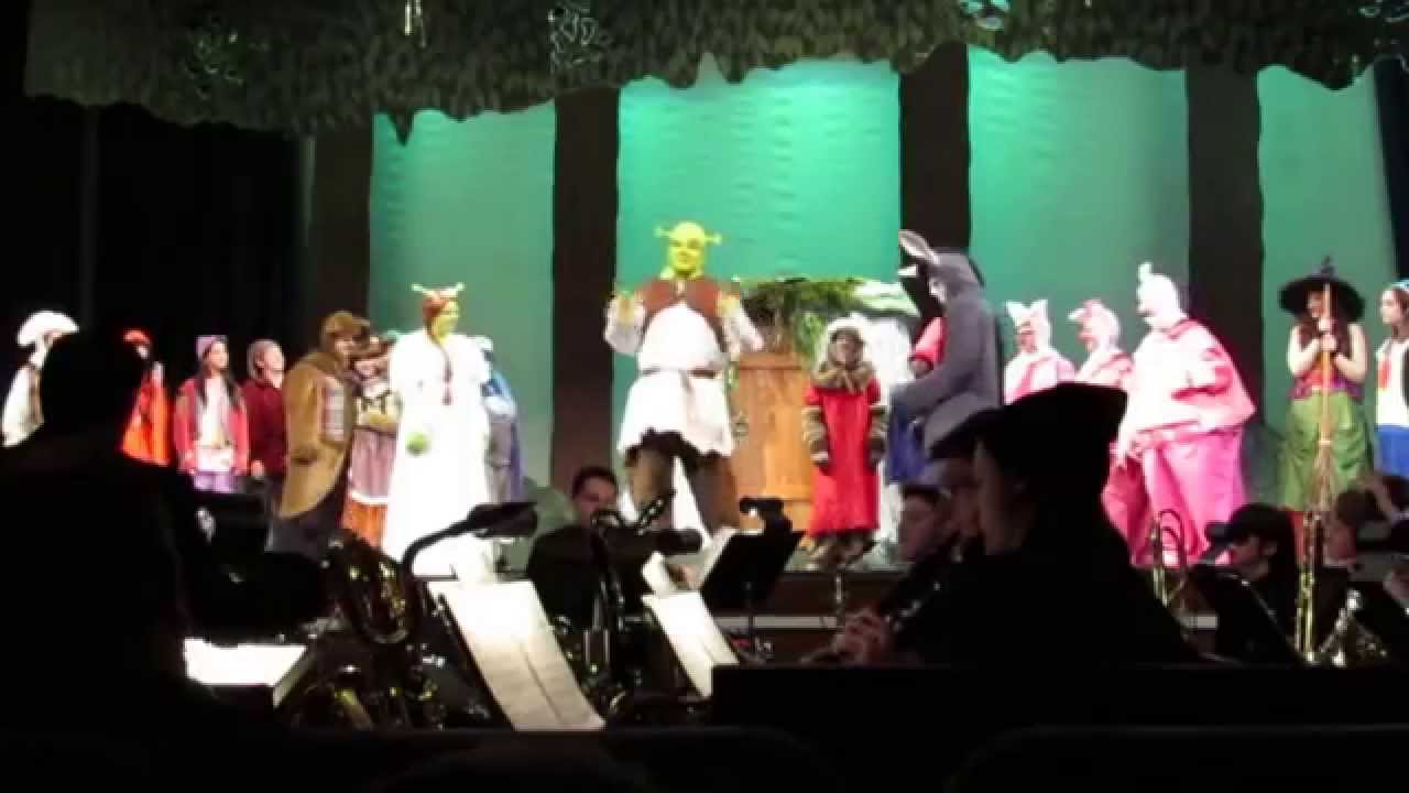 Beautiful Ain't Always Pretty - Shrek, The Musical Syosset High School 3.22.15 Performance