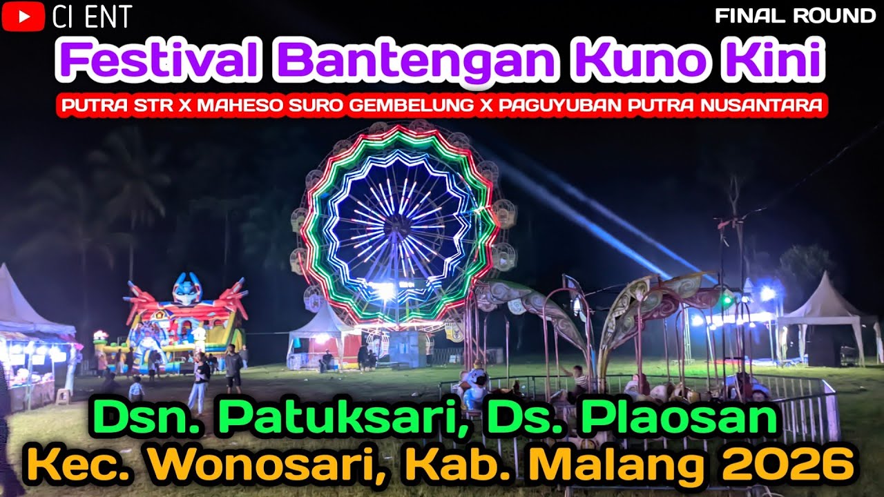 Festival Bantengan Kuno Kini Dsn. Patuksari, Ds. Plaosan, Kec. Wonosari, Kab. Malang 25/01/26 FINAL