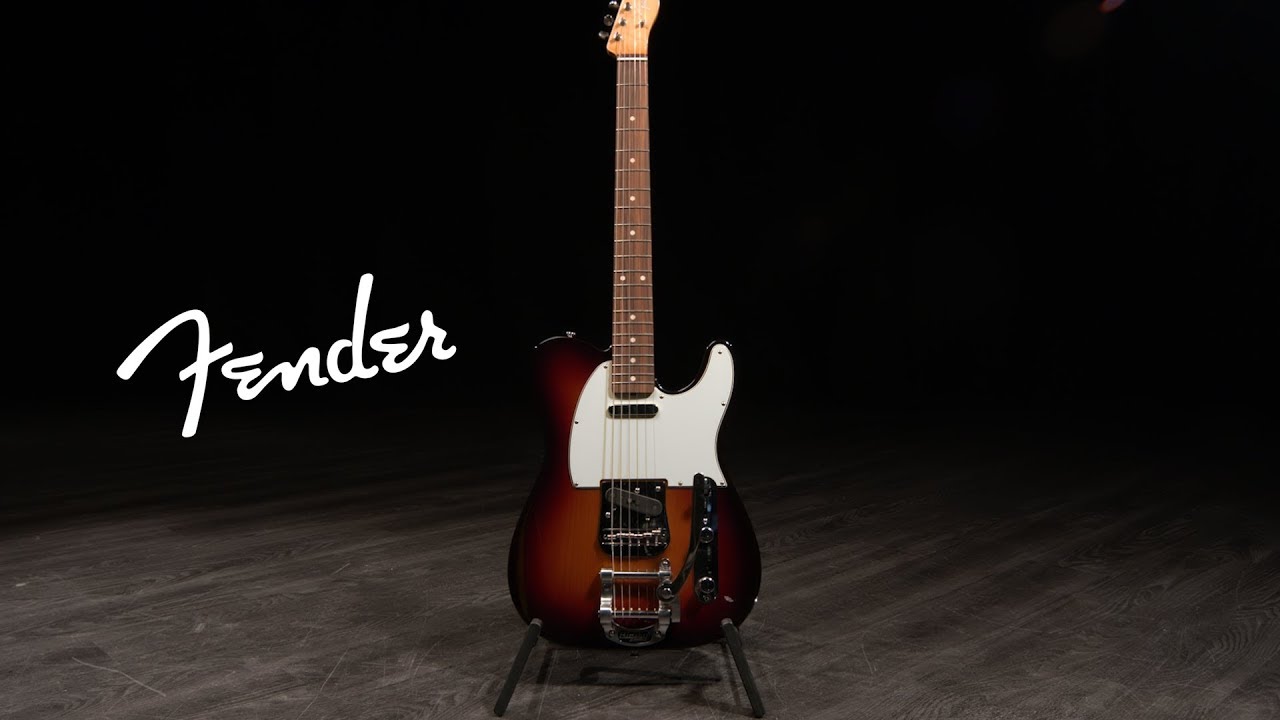 Fender Vintera 60s Telecaster w/ Bigsby PF, 3-Tone Sunburst