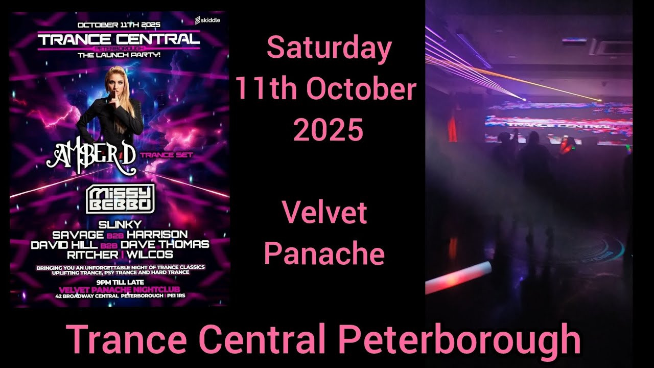 Trance Central Peterborough - 11th October 2025