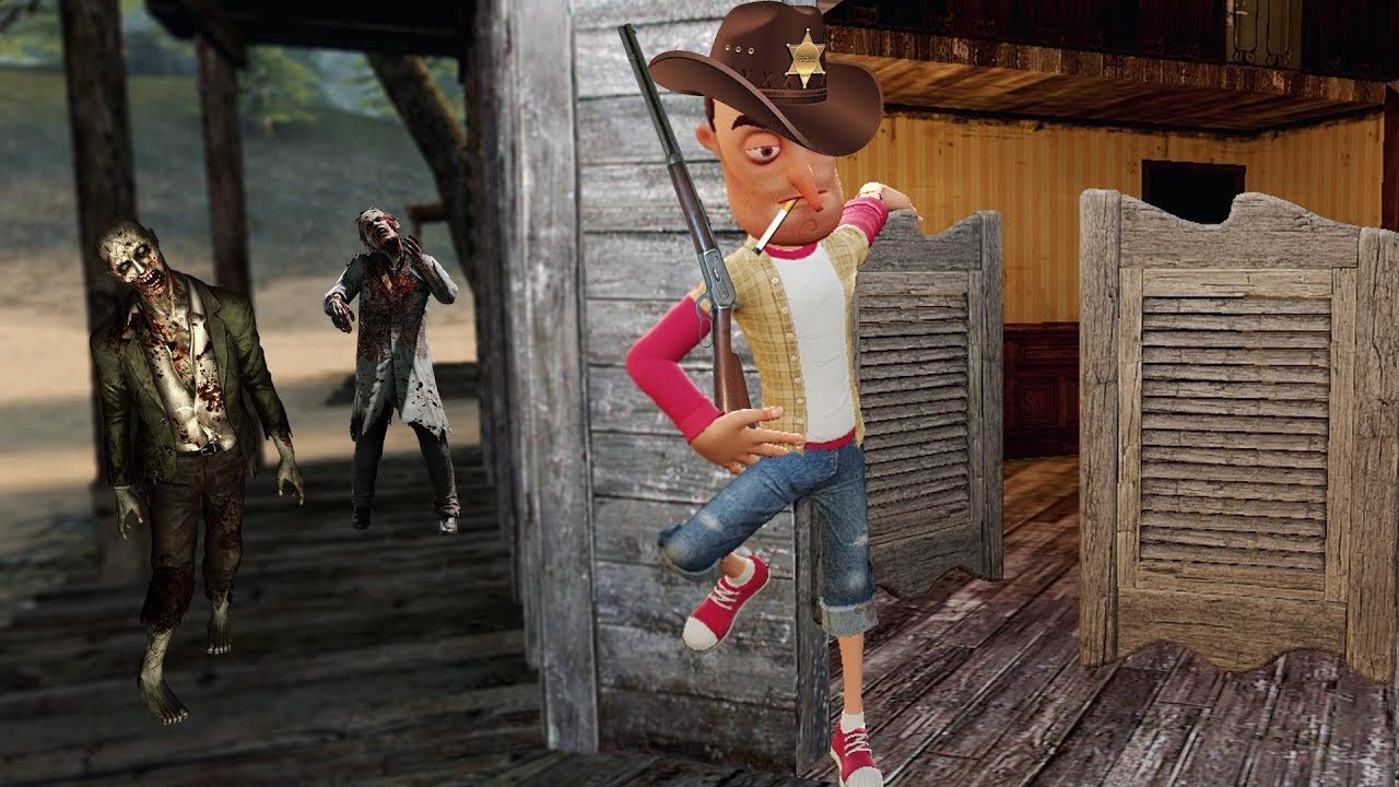 Old Western Zombie Survival! | Garry's Mod Gameplay | Gmod Gameplay - Zombie Apocalypse Survival!