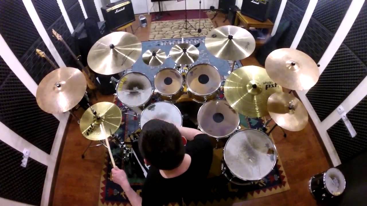 Antonis Stratiotis freestyle drumming (GoPro sound)