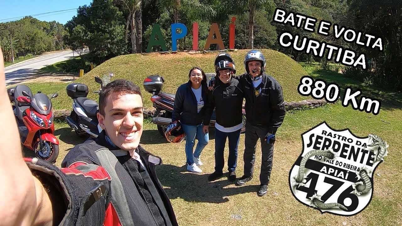 BATE E VOLTA CURITIBA - 880 KM - VIA RASTRO DA SERPENTE