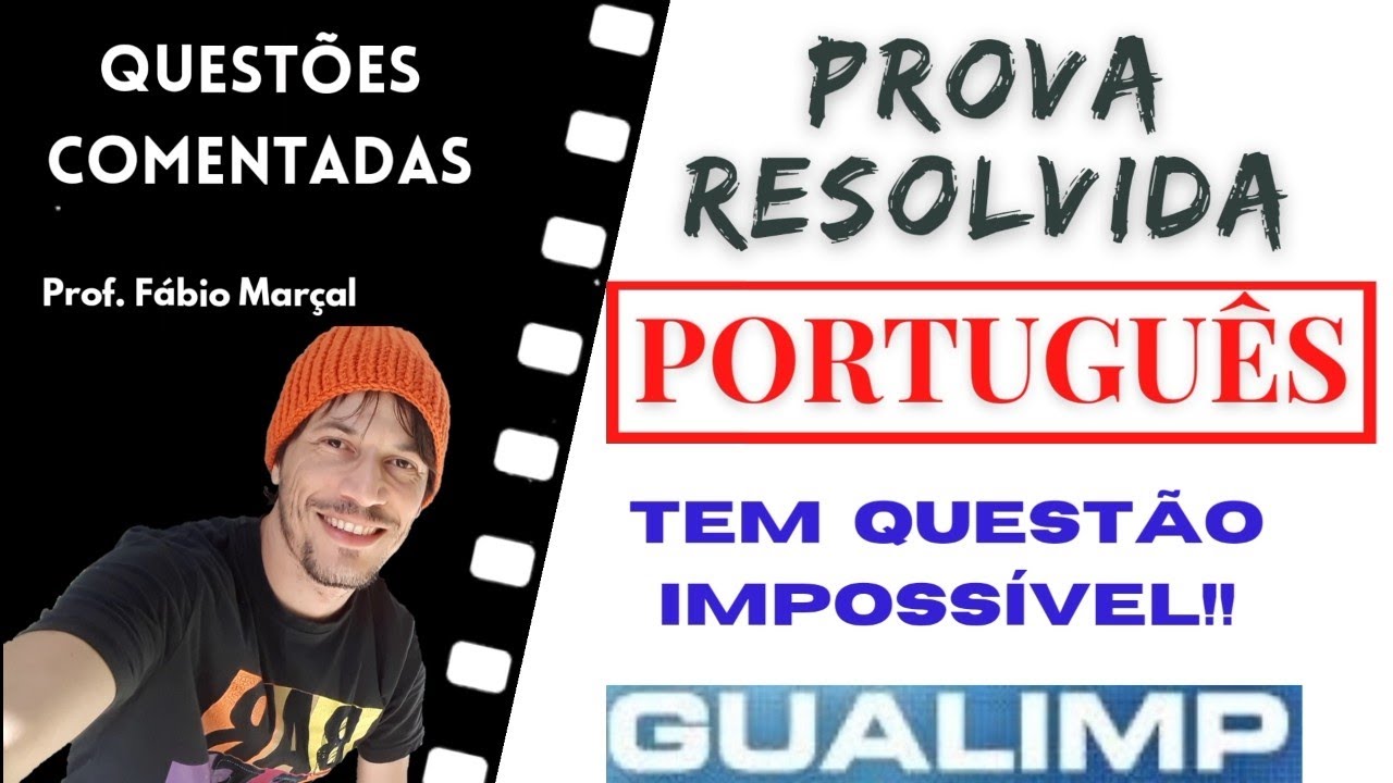 Corre&ccedil;&atilde;o PORTUGU&Ecirc;S | Guarda Mun Concei&ccedil;&atilde;o de Macabu RJ | GUALIMP | Quest&otilde;es comentadas