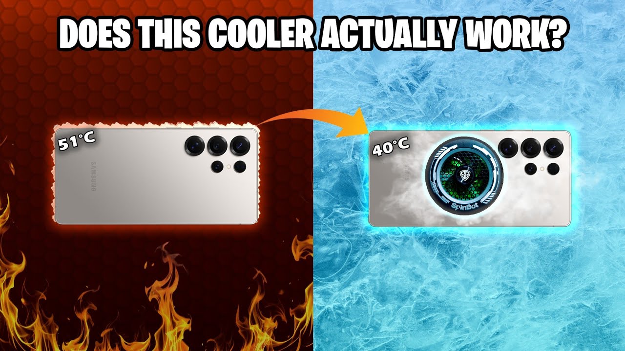Best Mobile Cooler? SpinBot Ice Dot Mag V1 Full Gaming Test (2025)