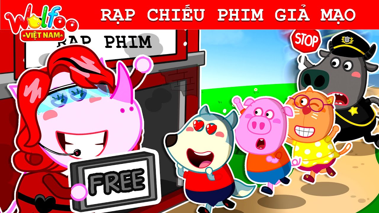 Wolfoo Việt Nam ⭐ Đề Phòng Rạp Chiếu Phim Giả Mạo | Dạy Bé Kỹ Năng An Toàn | Hoạt hình thiếu nhi