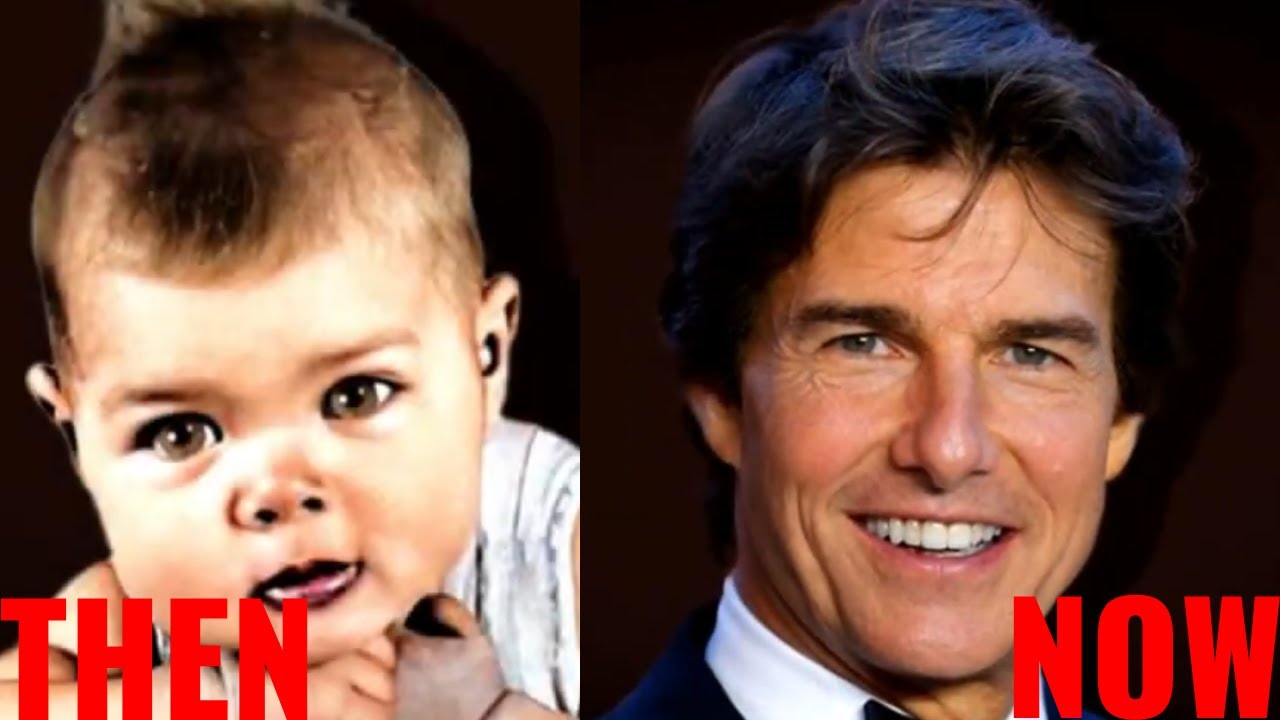 TOM CRUISE : THEN AND NOW