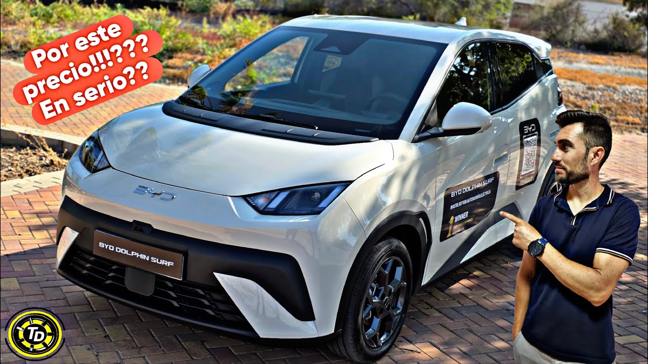BYD Dolphin SURF Comfort 2025/ El eléctrico BARATO que SÍ te puedes COMPRAR/ TOP DRIVERS