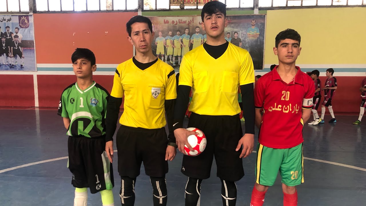 خلاصه بازی اکادمی کوهدامن مقابل شهید حیدری لیگ الف دوازده سال فوتسال کابل (Match 14)