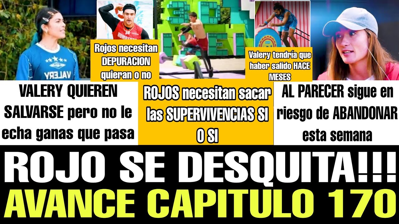 😱 AVANCE 170 EXATL&Oacute;N M&Eacute;XICO 2026 ROJO SE DESQUITA &iquest;ELLA ABANDONA? MANIPULAN TODO