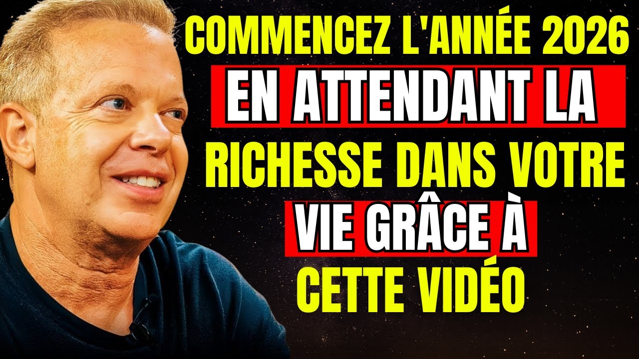 Étonnant… la façon dont la richesse apparaît après cet enregistrement audio – Joe Dispenza