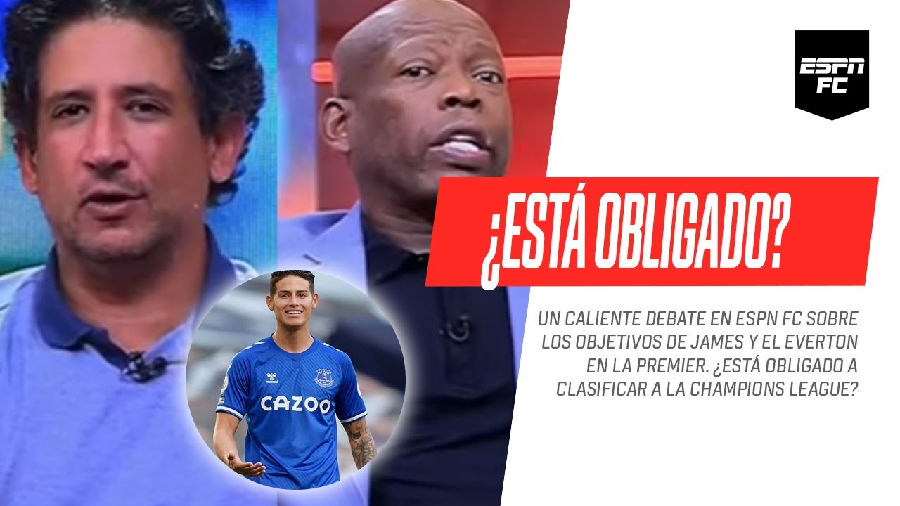 La Champions, ¿Una obligación para #James y #Everton?