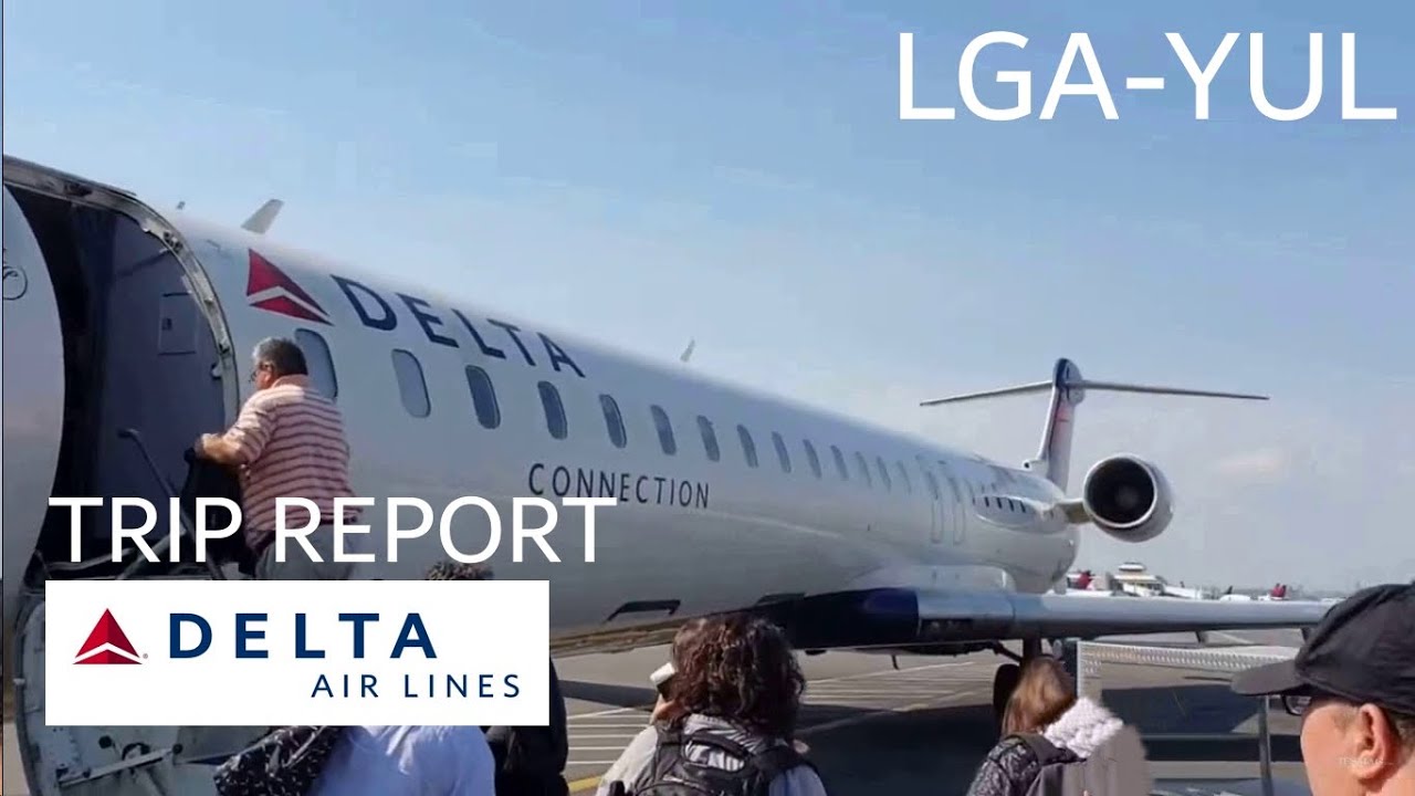TRIP REPORT | Delta | New York (LGA) - Montreal (YUL) | CRJ-900 | COMFORT+