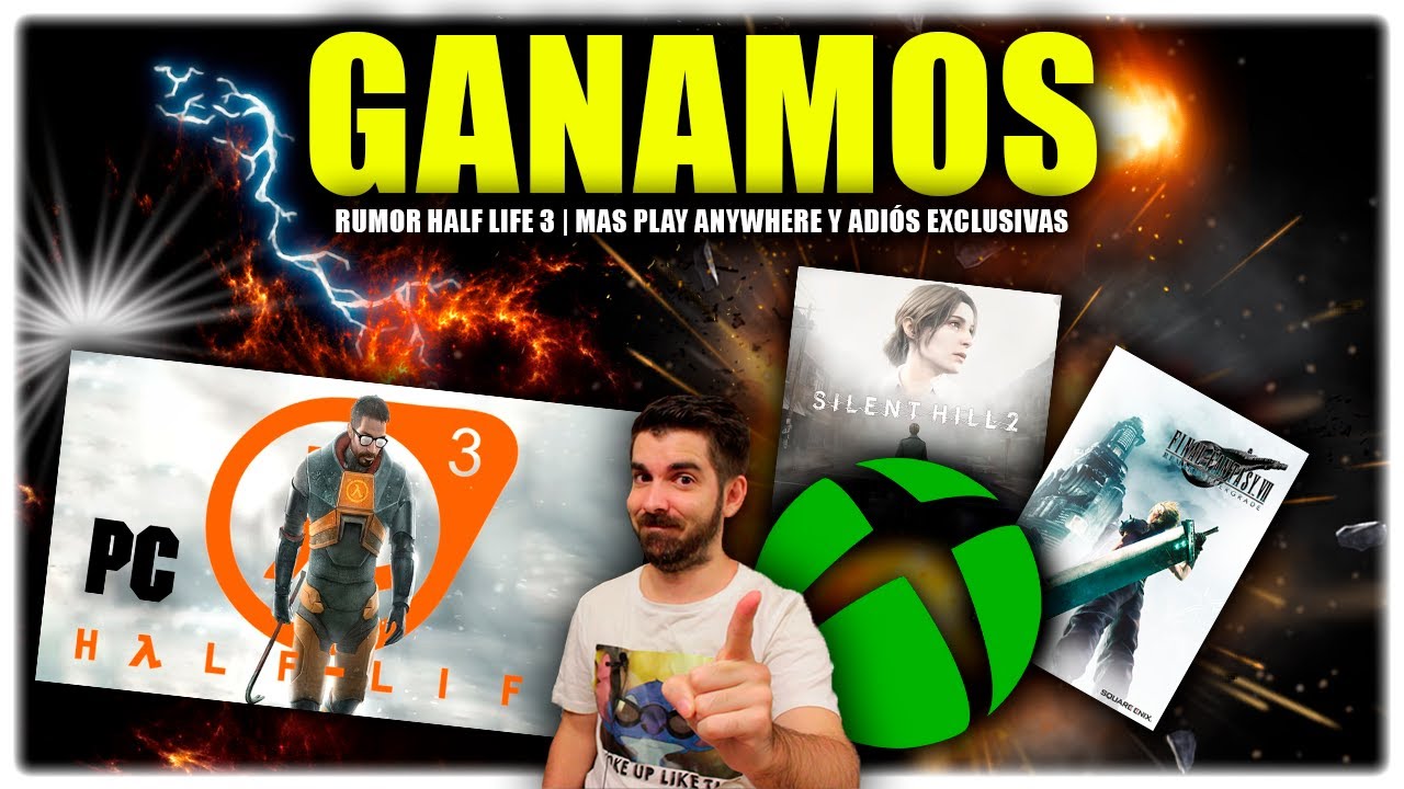 🎮 Xbox GANA una batalla a los exclusivos | RUMOR Half Life 3 | Mas juegos play anywhere | PS5 Semons