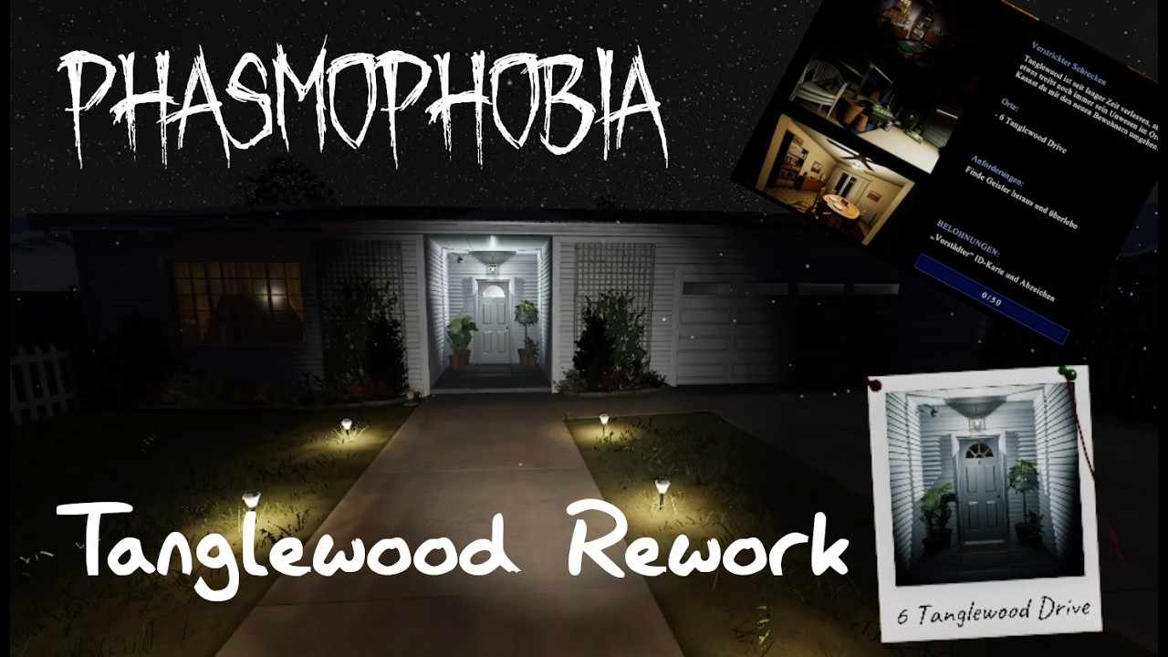 Das neue Tanglewood ist UNHEIMLICHER als je zuvor... 🏚️😱| Phasmophobia | Lets Plays