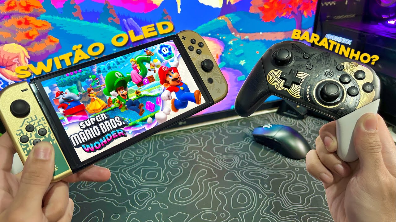 Comprei um SWITCH OLED baratinho Na OLX (Valeu a pena?)