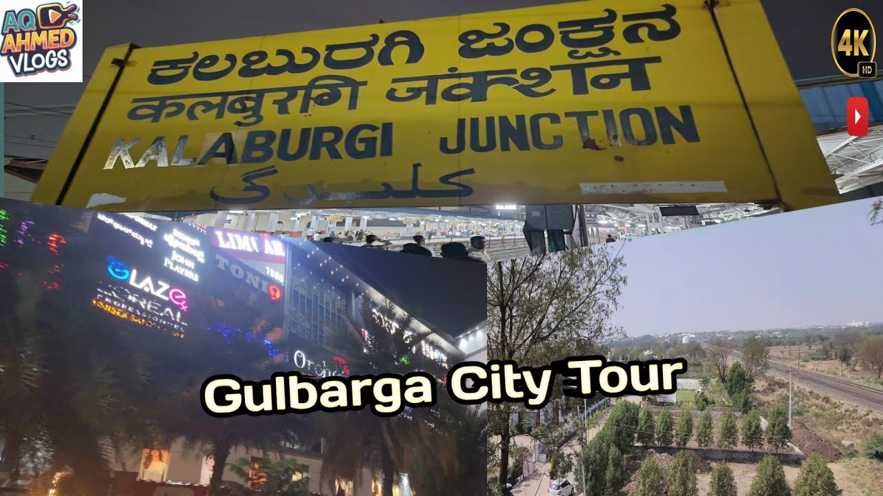Gulbarga City Tour 🏍 || 🌳 Kalaburgi City Tour ||  Gulbarga Places To Be Visit || Gulbarga Local