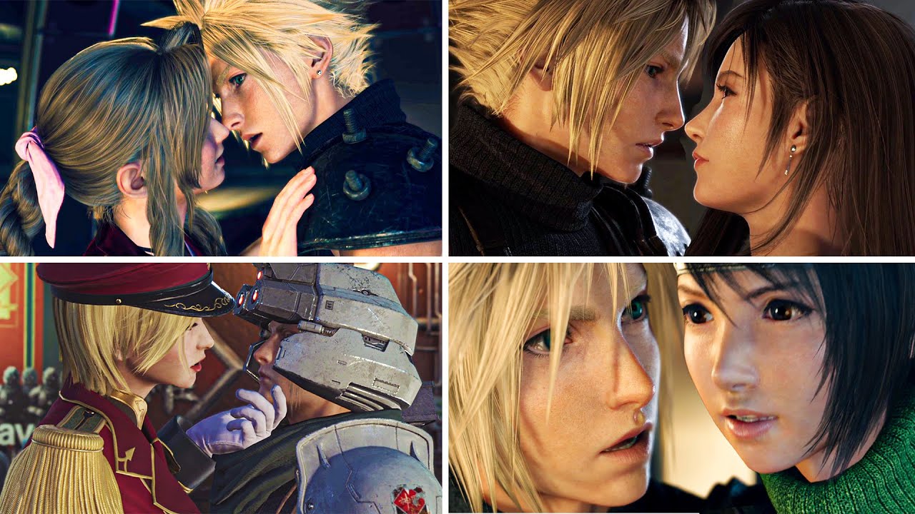 Final Fantasy 7 Rebirth - All Girls Have a Crush On Cloud (Tifa, Aerith, Yuffie, Commander) 2024