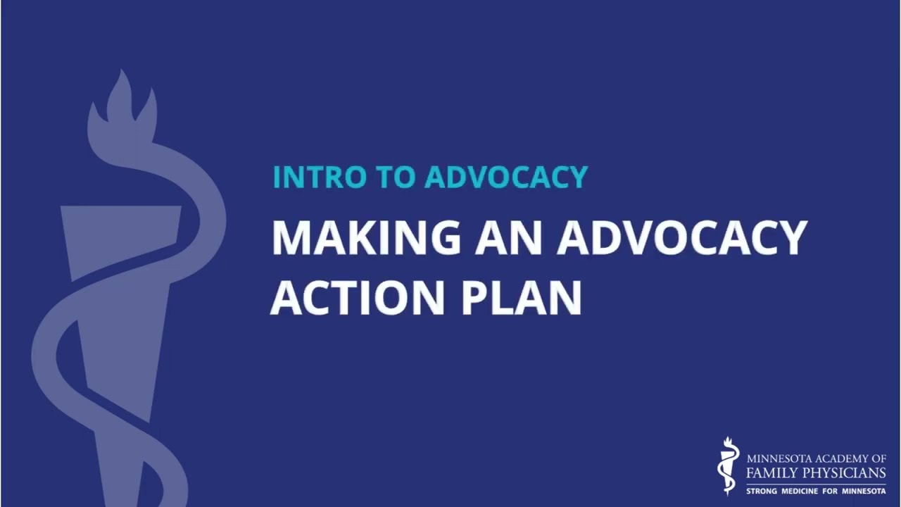 Making an Advocacy Action Plan