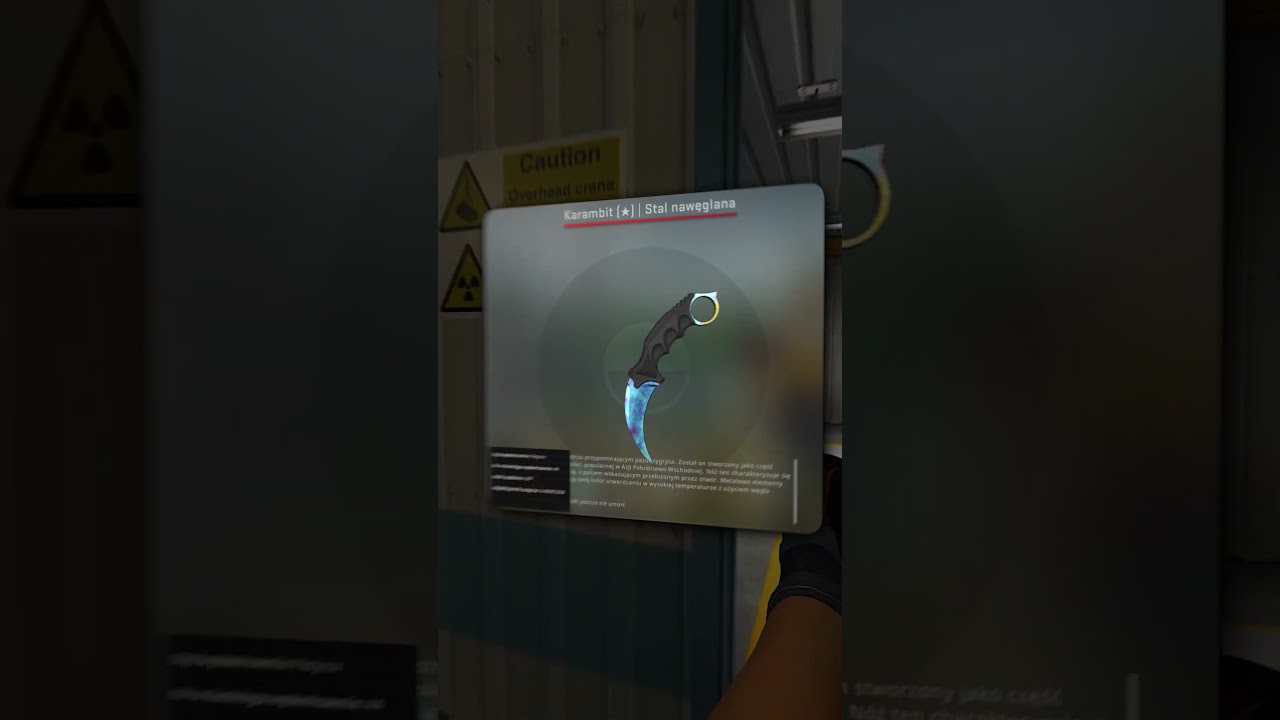 NAJLEPSZY KARAMBIT BLUE GEM ZOSTAŁ SPRZEDANY!