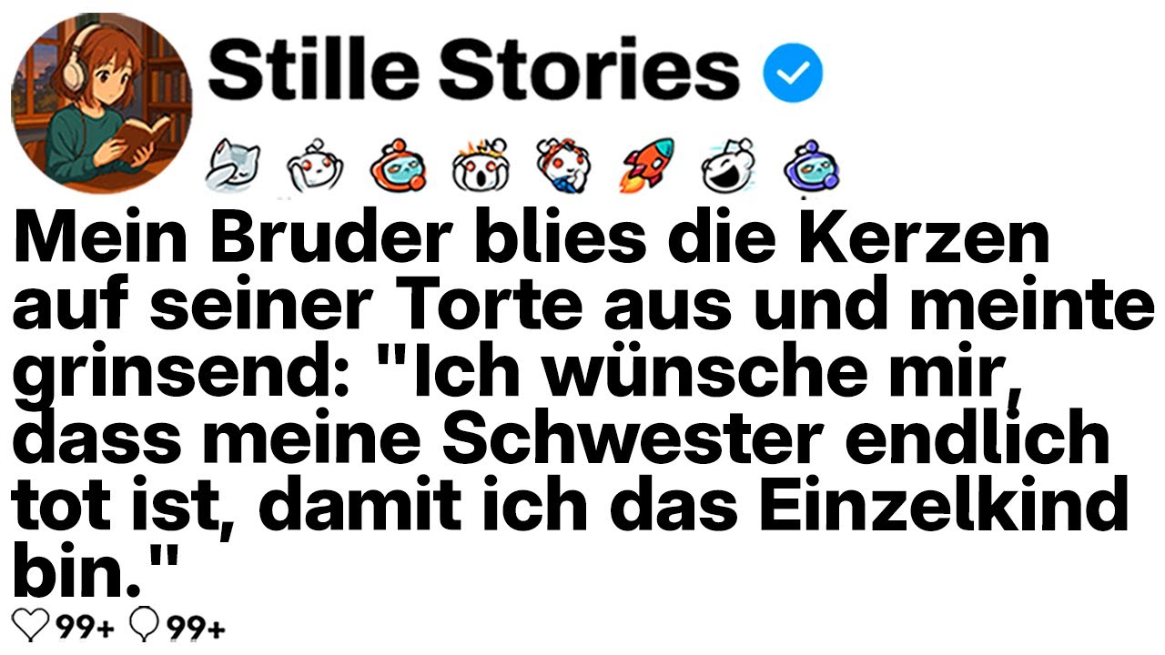 [KOMPLETT] Mein Bruder blies die Kerzen aus und sagte: 