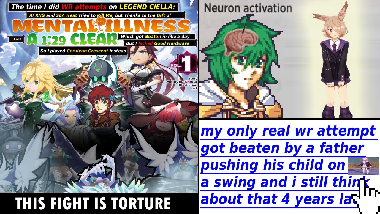 I dug up my old Legend Ciella WR attempt to crosspost just to feel something + Bonus | Dragalia Lost