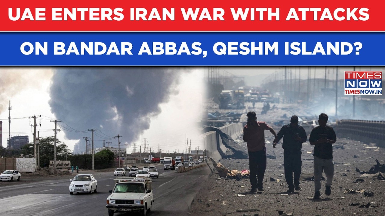 UAE Enters Iran War With Attacks On Bandar Abbas Port, Qeshm Island? Loud Explosions Near Hormuz