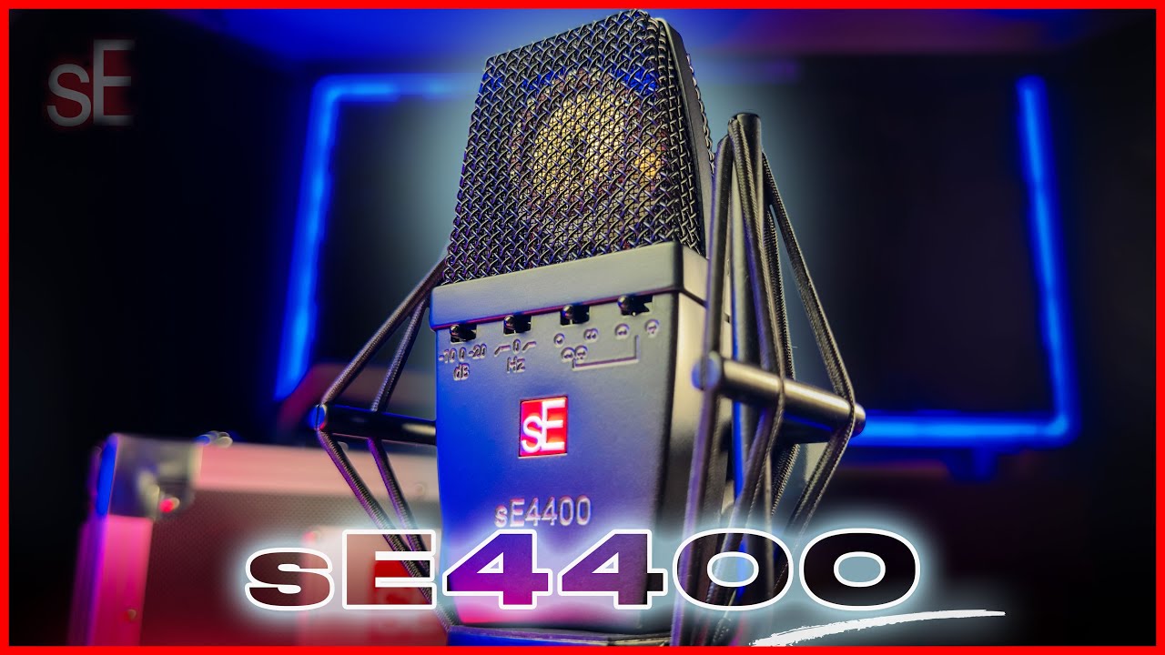 sE4400 Condenser Microphone Review / Test