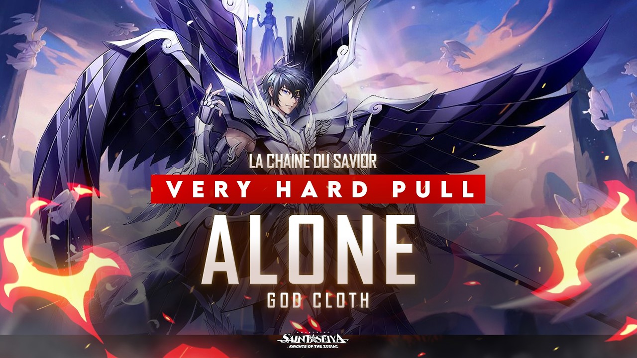 💥VERY HARD PULL sur ALONE LC GOD CLOTH - MONTAGE ET TEST DU PERSO #saintseiyaawakening #ssa