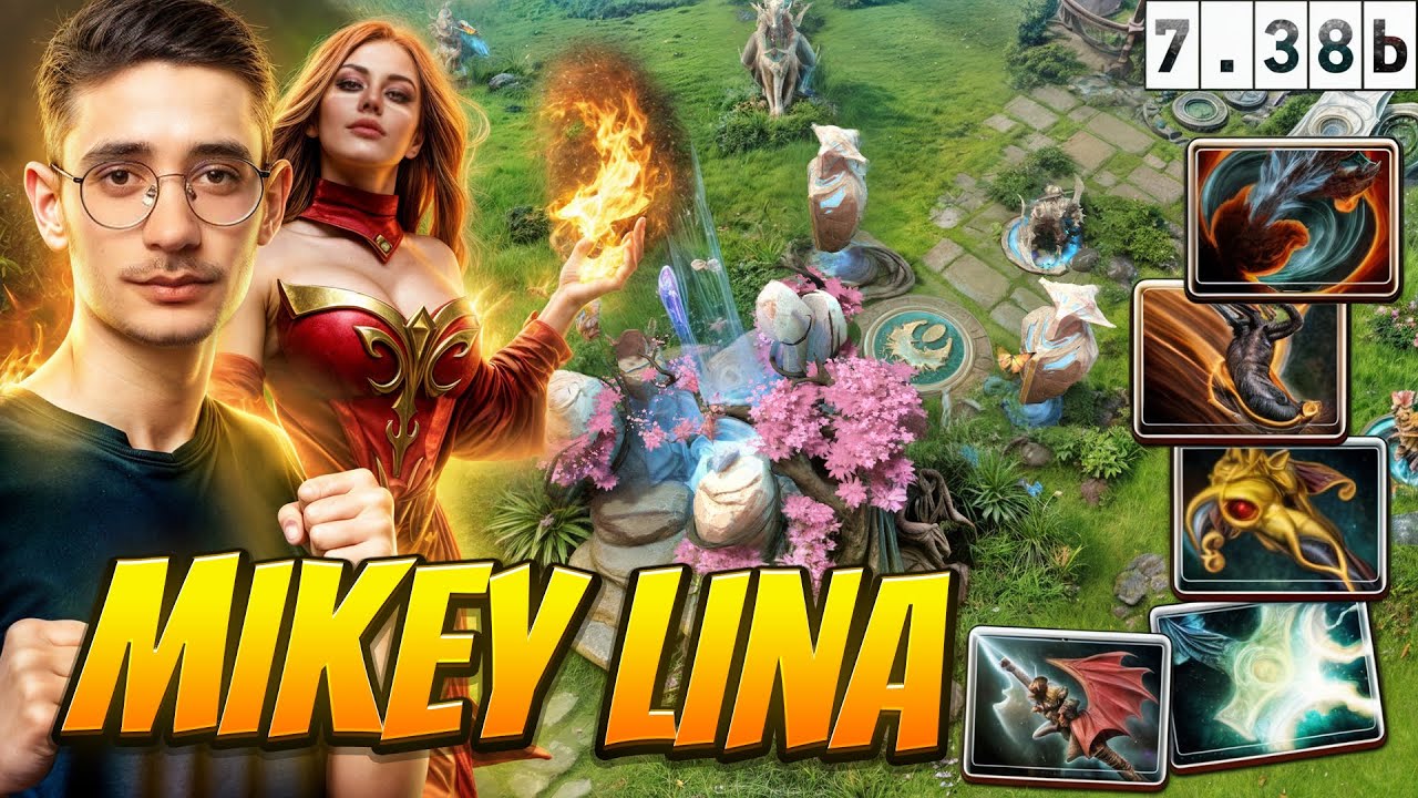 Mikey's Lina is still burning in the new patch