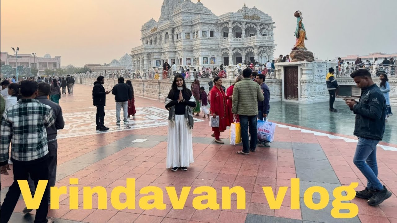 Vrindavan vlog♥️🧿 | Family trip 🤗 | IAS aspirant #delhi #upsc #vrindavan 