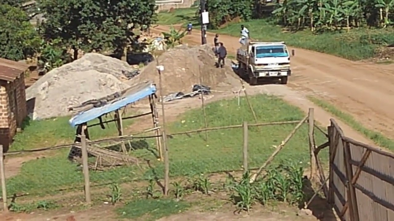 Sand thieves at broad daylight
