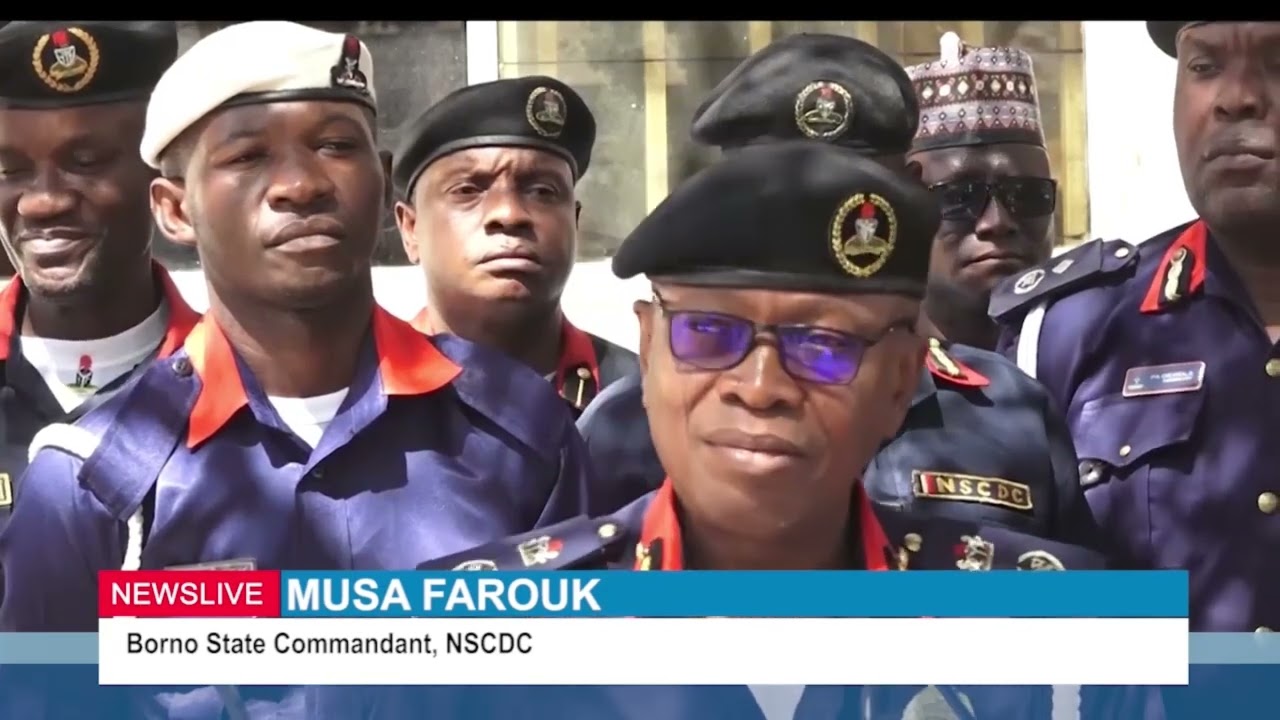BORNO SECURITY: NSCDC Arrests 13 for Vandalism, Impersonation, Employment Scam