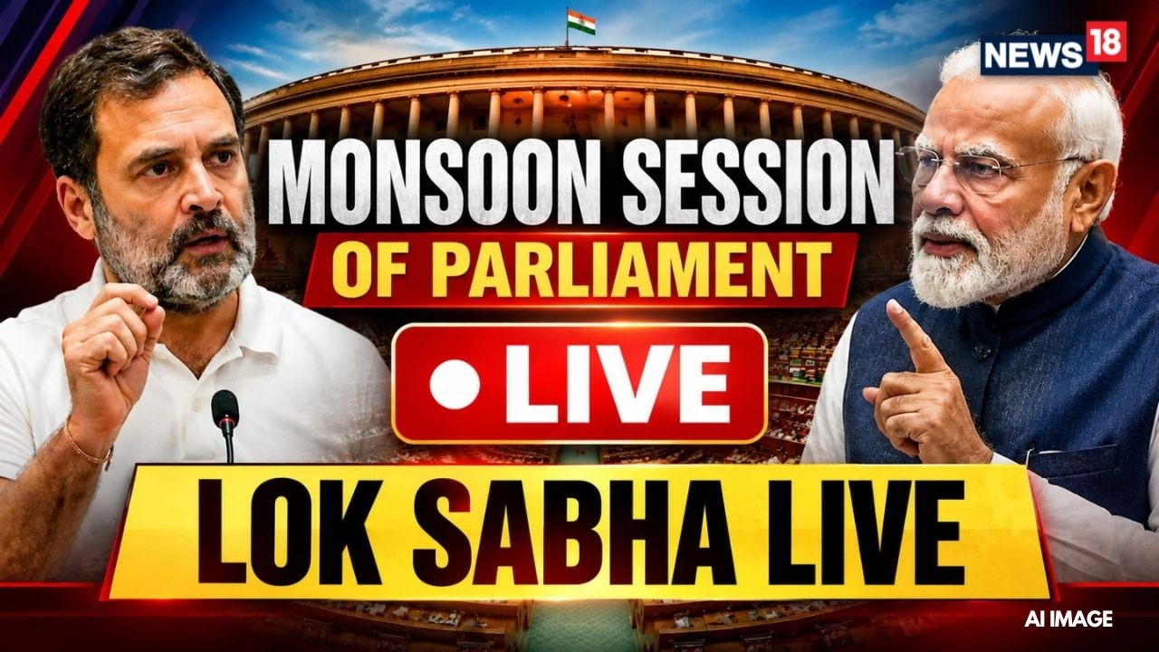 Lok Sabha Live | Monsoon Session Of Parliament | Om Birla | NEET | CJP Protest | Delimitation Bill