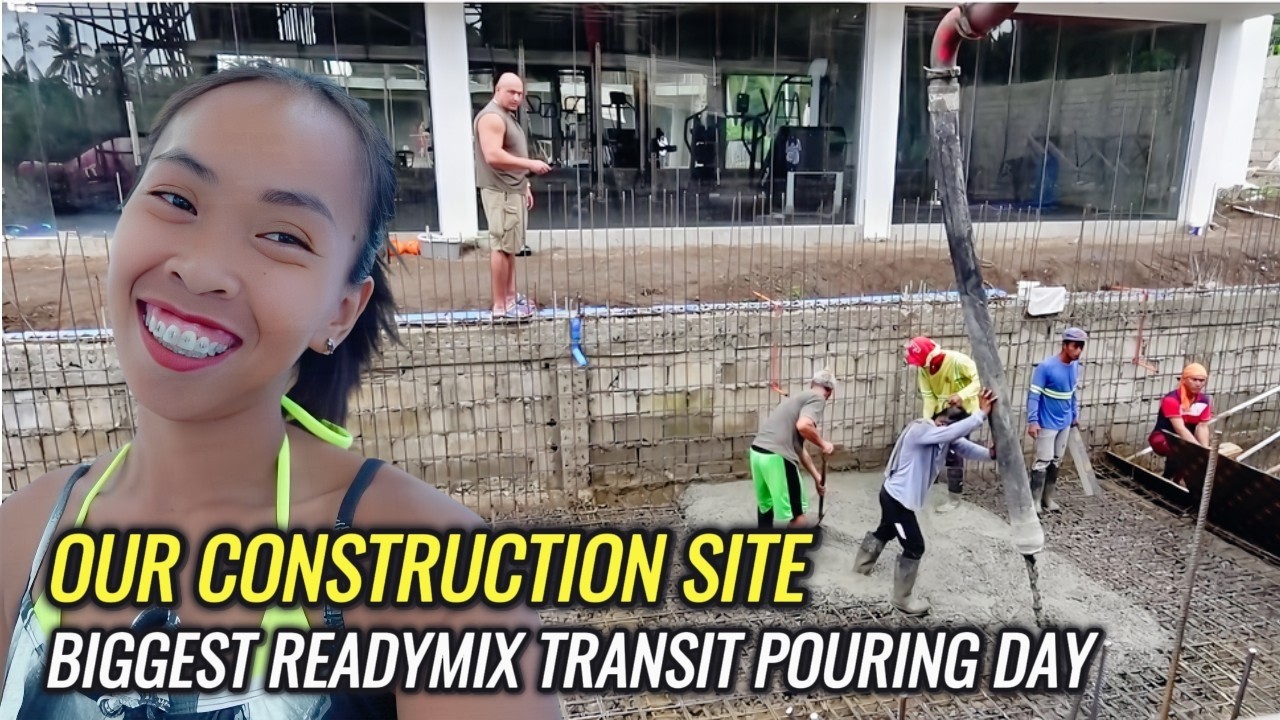 OUR HOUSE AND RESORT CONTRACTION UPDATE, BIGGEST POURING DAY