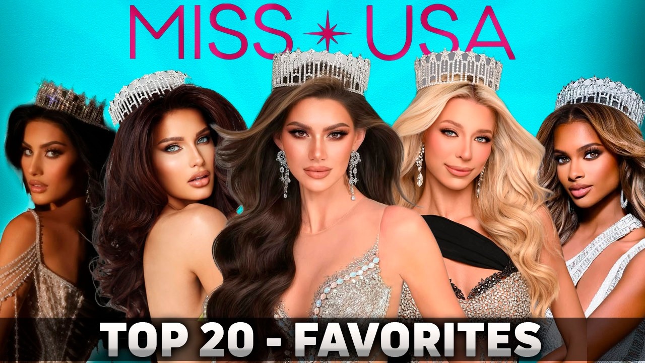 ТОП-20 МАКСИМАЛЬНЫХ ФАВОРИТОВ на победу в конкурсе «Мисс США 2025» 👑