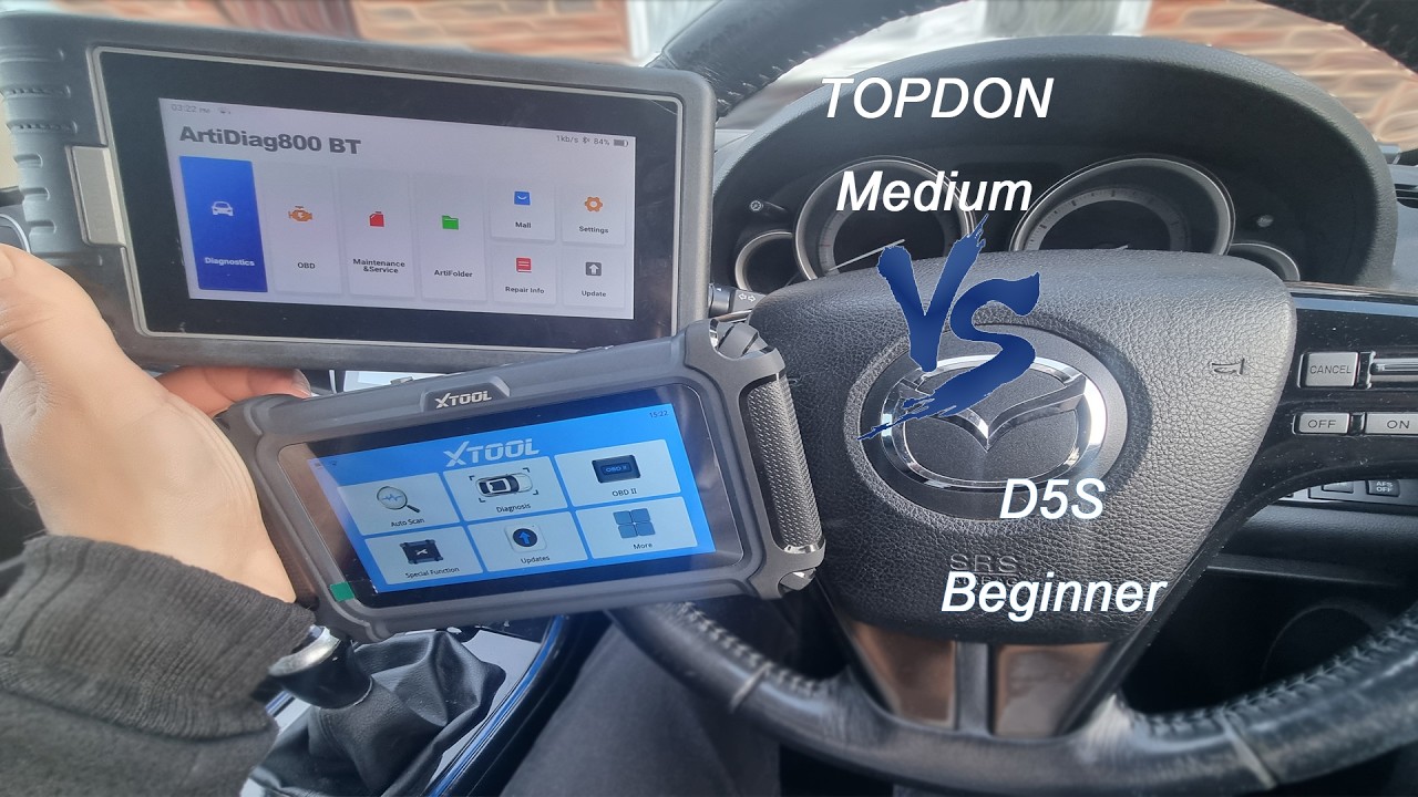 TOPDON vs Xtool ( Beginer VS Medium )