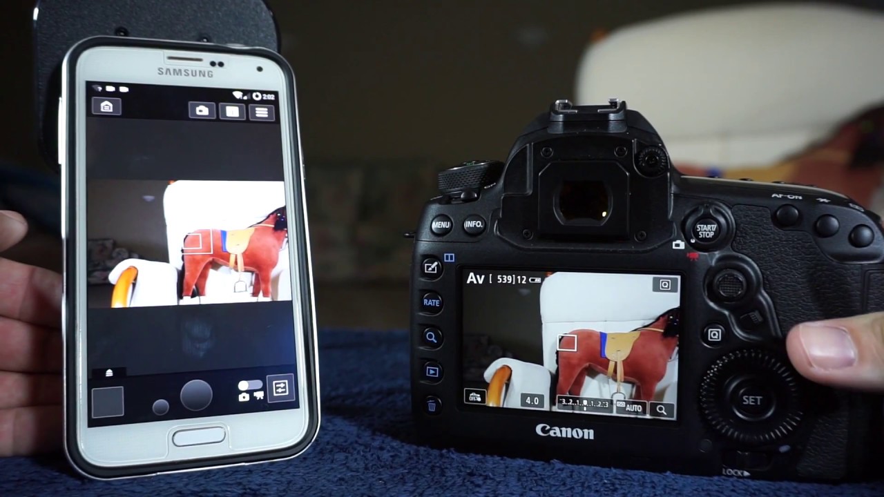 Canon 5D Mark IV - WiFi to Phone or Laptop