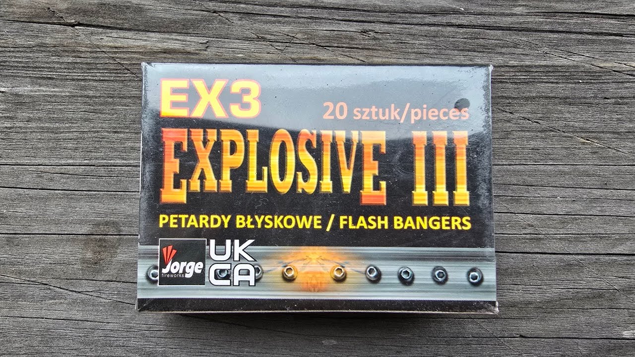 Petardy Explosive 3 sylwestrowy klasyk Test