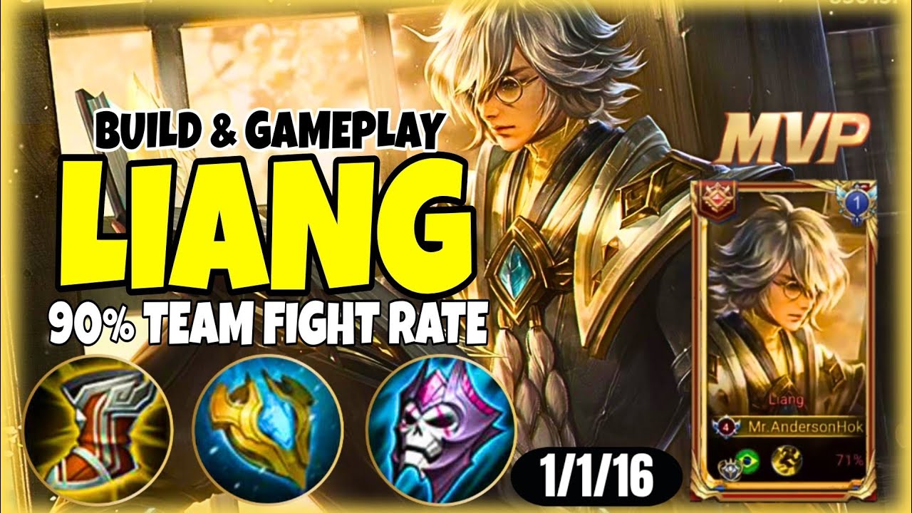 HONOR OF KINGS LIANG SUPPORT - GRANDMASTER GAMEPLAY | HARD GAME
