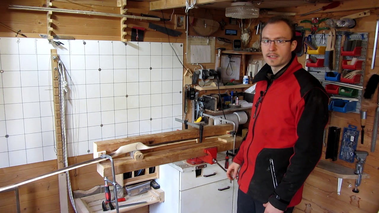 Holzbogen tempern