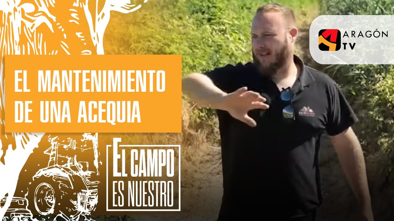 ¿Quién se encarga del mantenimiento de una acequia?