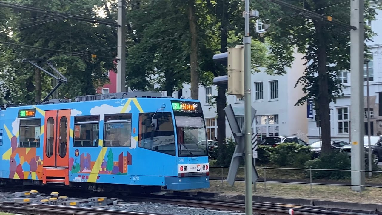 moBiel M8D + MB4 580 & 511 & 578 / Linie 2 Sieker