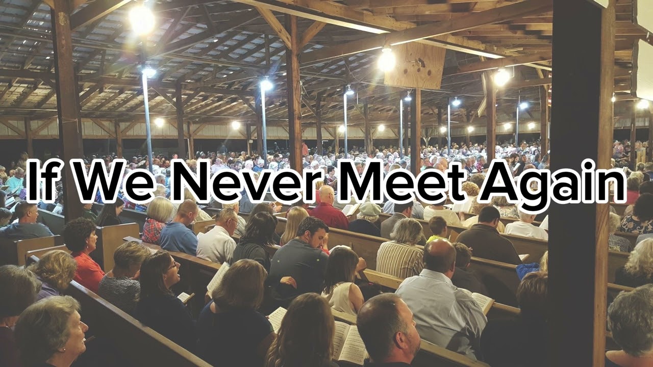 If We Never Meet Again - Acapella